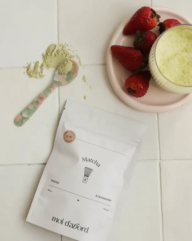 MOI D'ABORD MOI D'ABORD - THÉ MATCHA - FRAISE