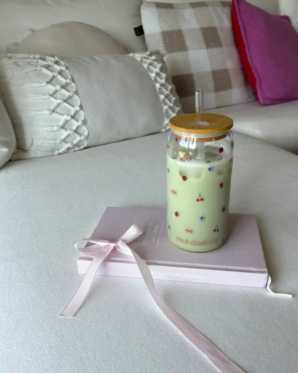 MOI D'ABORD TUMBLER EN VERRE - RAFALE DE PETITS FRUITS