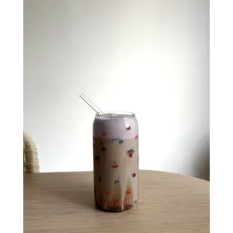 MOI D'ABORD TUMBLER EN VERRE - RAFALE DE PETITS FRUITS