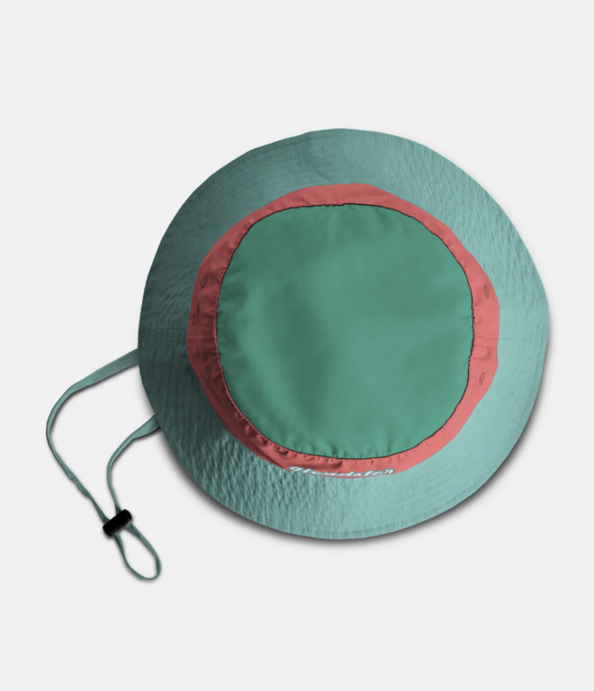 HEADSTER KIDS CHAPEAU BUCKET NYLON LAKESHORE - AQUAMARINE