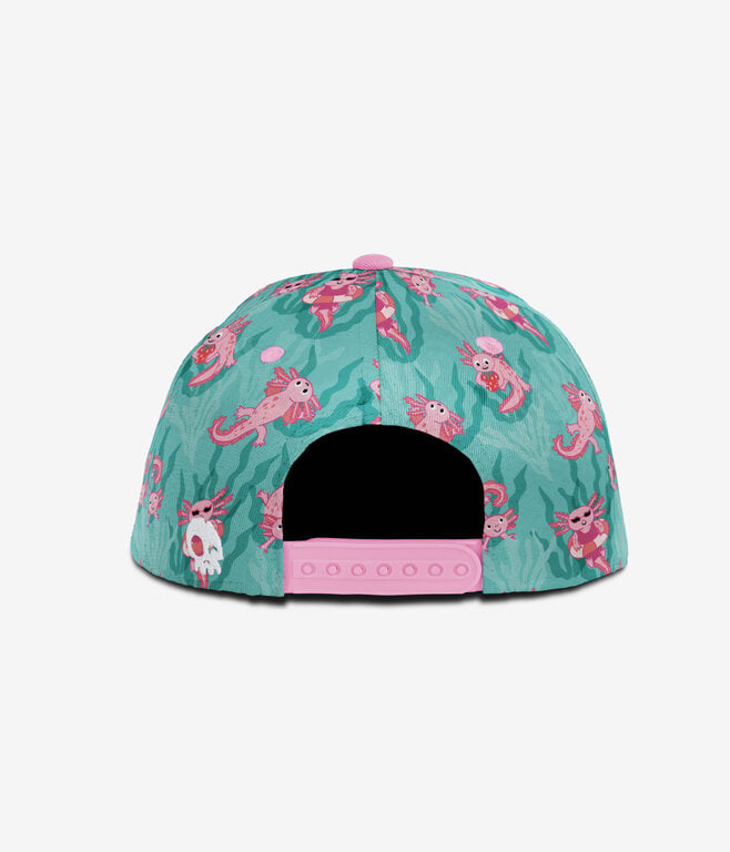 HEADSTER KIDS HEADSTER - CASQUETTE SNAPBACK AXOLOTL DIP - LAGOONA BLUE