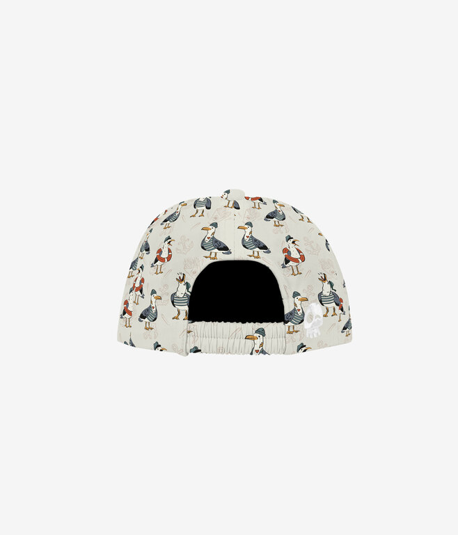 HEADSTER KIDS CASQUETTE POUR BÉBÉ CAPTAIN SEAGULL - WHITE SAND
