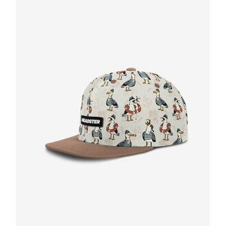 HEADSTER KIDS CASQUETTE SNAPBACK CAPTAIN SEAGULL - WHITE SAND