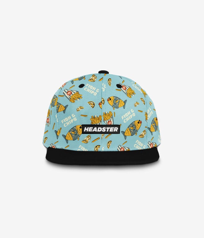 HEADSTER KIDS HEADSTER - CASQUETTE SNAPBACK FISH & CHIPS - CLEARWATER