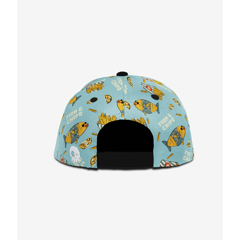 HEADSTER KIDS CASQUETTE SNAPBACK FISH & CHIPS - CLEARWATER