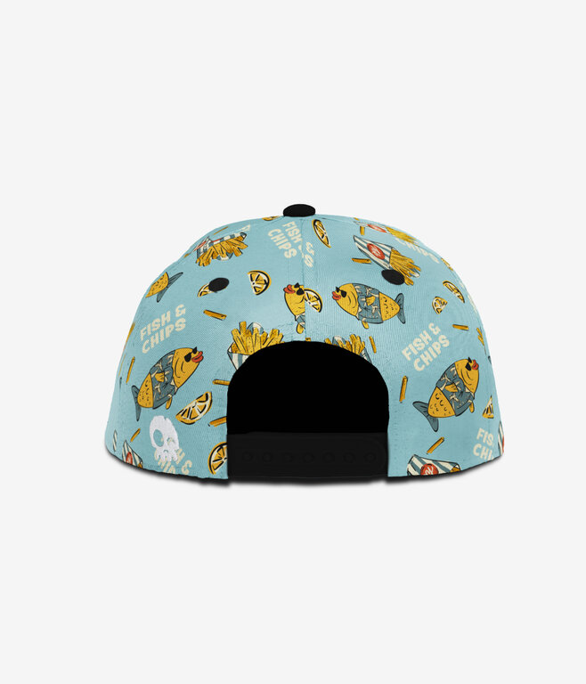 HEADSTER KIDS CASQUETTE SNAPBACK FISH & CHIPS - CLEARWATER