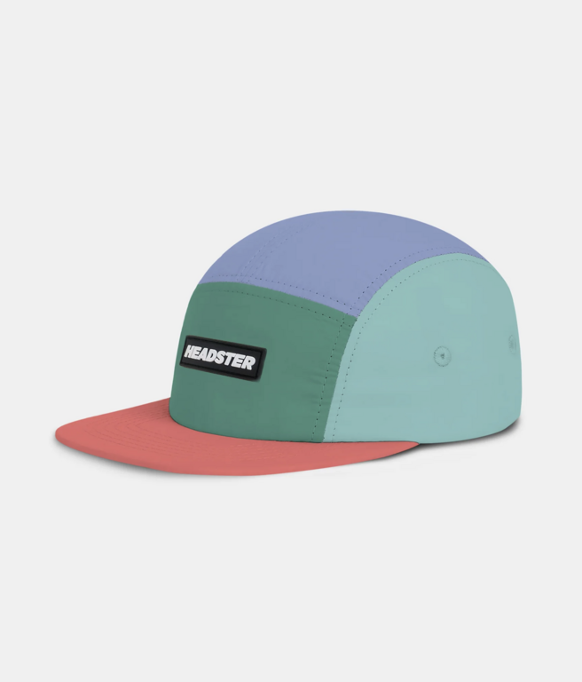 HEADSTER KIDS HEADSTER - CASQUETTE RUNNER NYLON FIVE PANEL - CORAL REEF