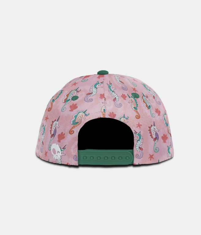 HEADSTER KIDS HEADSTER - CASQUETTE SNAPBACK SEAHORSE DREAMS - SMART PINK