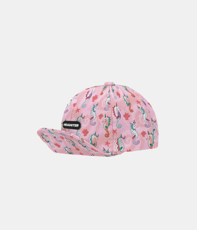 HEADSTER KIDS HEADSTER - CASQUETTE POUR BÉBÉ SEAHORSE DREAMS - SMART PINK