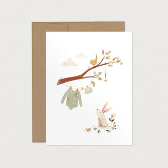 MIMOSA DESIGN CARTE DE SOUHAITS - DOUCE ATTENTE
