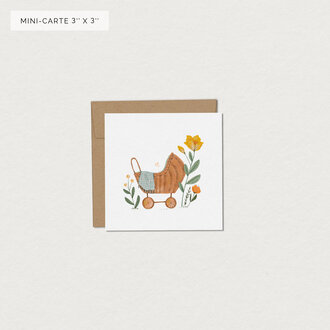 MIMOSA DESIGN MIMOSA - MINI CARTE DE SOUHAITS - LANDAU