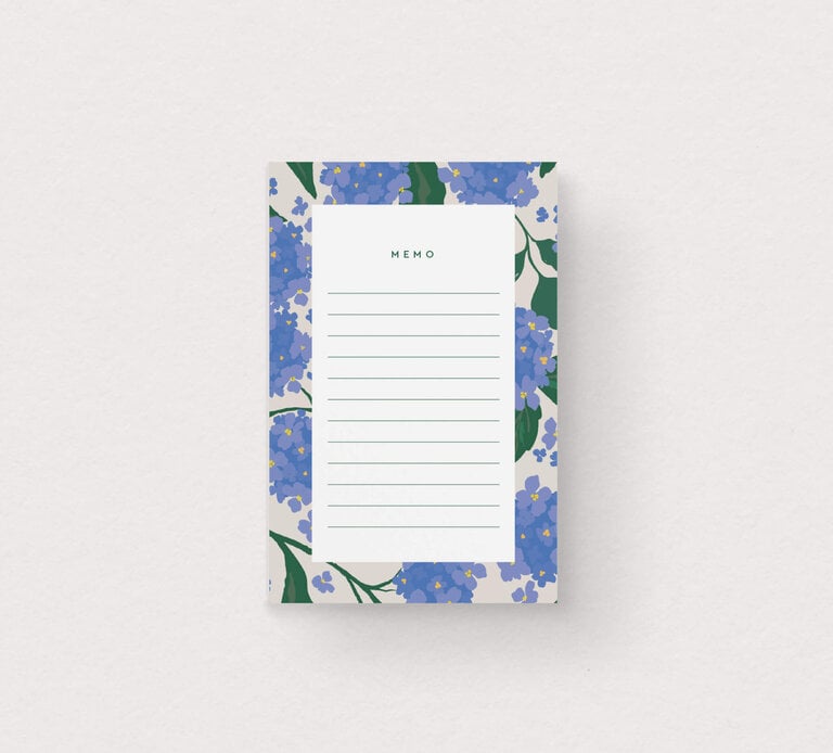 MIMOSA DESIGN BLOC-NOTES - HYDRANGÉES