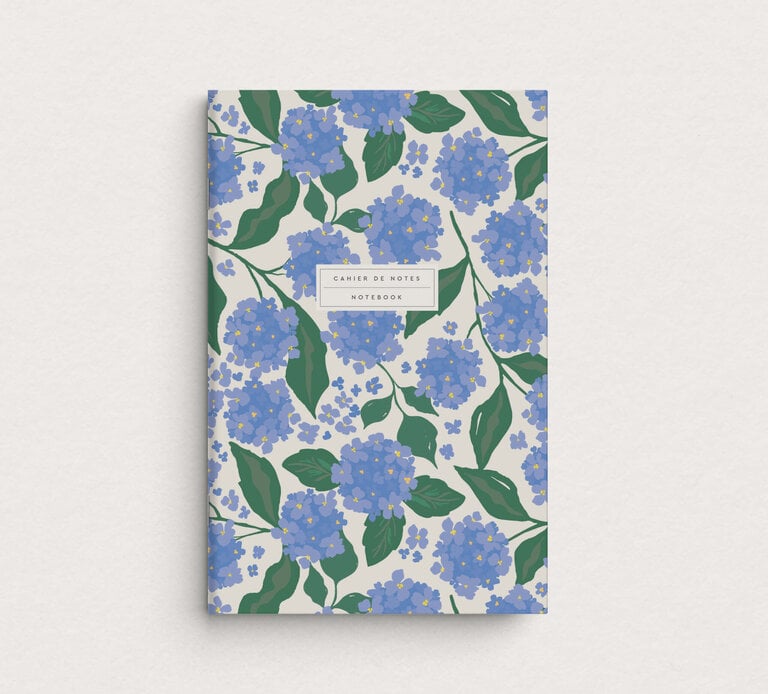 MIMOSA DESIGN CAHIER DE NOTES - HYDRANGÉES