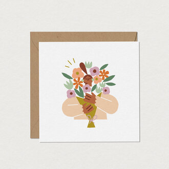 MIMOSA DESIGN CARTE DE SOUHAITS - MISS BOUQUET