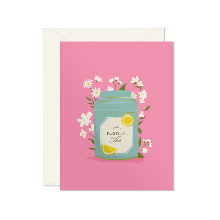MIMOSA DESIGN CARTE DE SOUHAITS - BOÎTE À POSITIVITHÉ