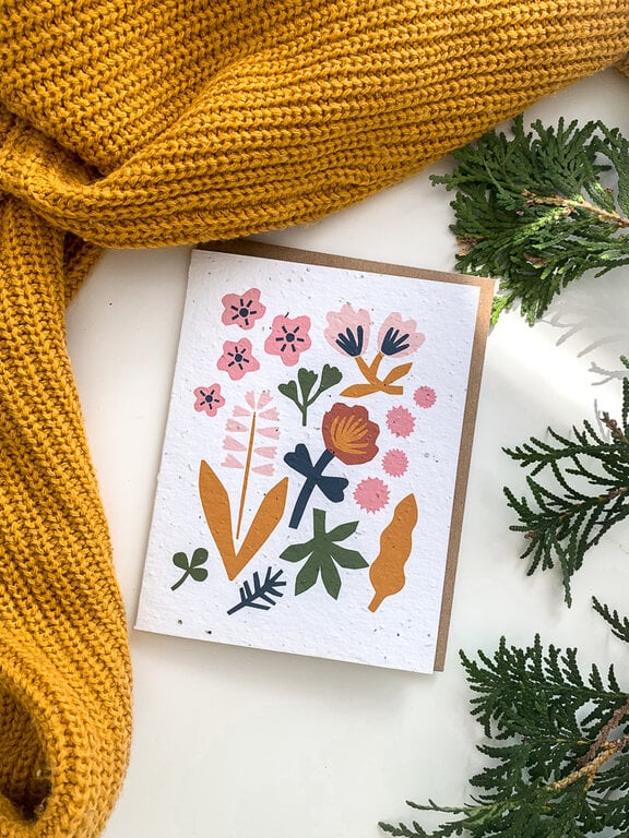 MIMOSA DESIGN CARTE DE SOUHAITS À PLANTER - FLAVIE