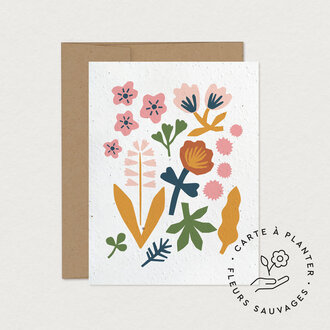 MIMOSA DESIGN CARTE DE SOUHAITS À PLANTER - FLAVIE