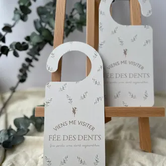 FAIRY & CO. MON ACCROCHE-PORTE - PETITES FEUILLES