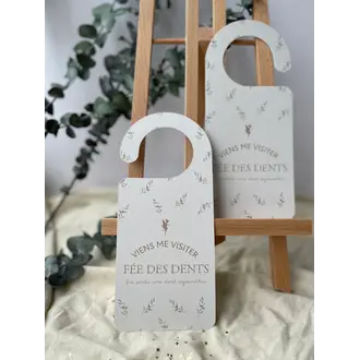 FAIRY & CO. MON ACCROCHE-PORTE - PETITES FEUILLES
