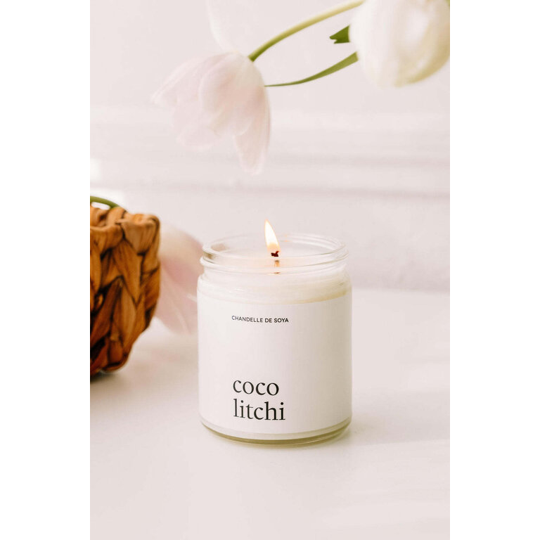 MARÉE CHANDELLE CHANDELLE DE SOYA 270 ML - COCO & LITCHI