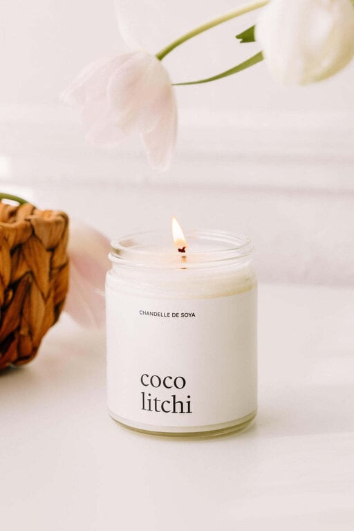 MARÉE CHANDELLE CHANDELLE DE SOYA 270 ML - COCO & LITCHI