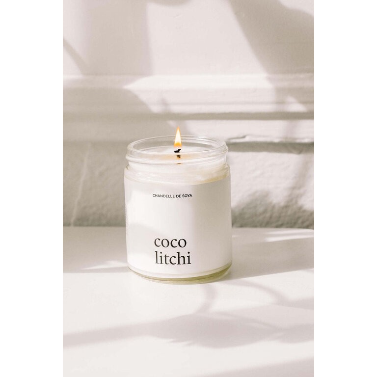 MARÉE CHANDELLE CHANDELLE DE SOYA 270 ML - COCO & LITCHI
