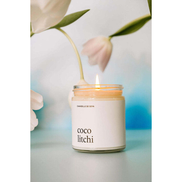 MARÉE CHANDELLE CHANDELLE DE SOYA 270 ML - COCO & LITCHI