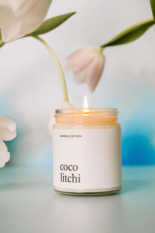 MARÉE CHANDELLE CHANDELLE DE SOYA 270 ML - COCO & LITCHI