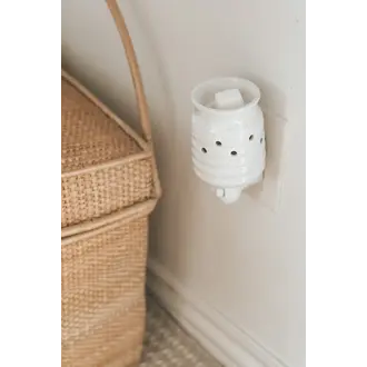 MARÉE CHANDELLE DIFFUSEUR MURAL POUR PASTILLES DES CIRE FARMHOUSE - CRÈME