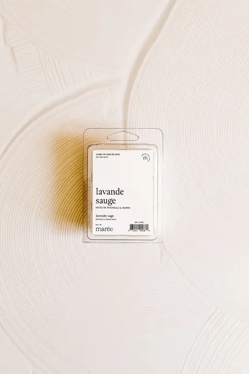 MARÉE CHANDELLE PASTILLES DE CIRE - LAVANDE SAUGE