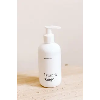MARÉE CHANDELLE SAVON À MAINS -  LAVANDE SAUGE