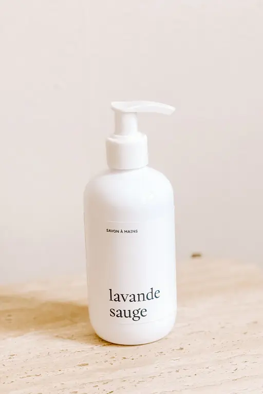 MARÉE CHANDELLE  SAVON À MAINS -  LAVANDE SAUGE