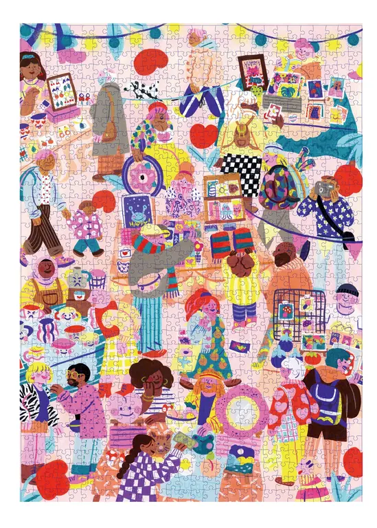 HOLIYAY PUZZLE 1000 PCS - MARCHÉ ÉPHÉMÈRE