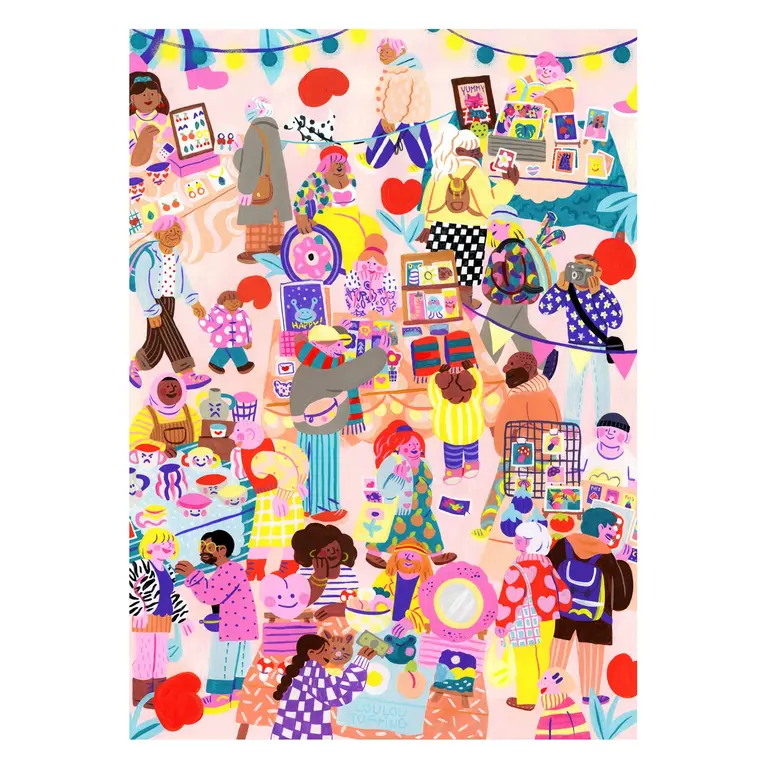 HOLIYAY PUZZLE 1000 PCS - MARCHÉ ÉPHÉMÈRE