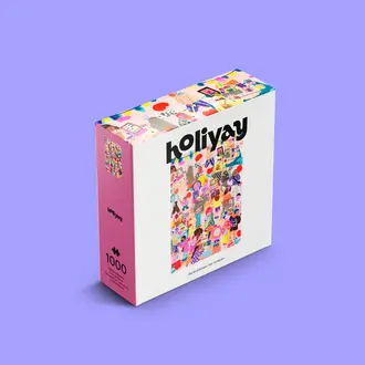 HOLIYAY PUZZLE 1000 PCS - MARCHÉ ÉPHÉMÈRE