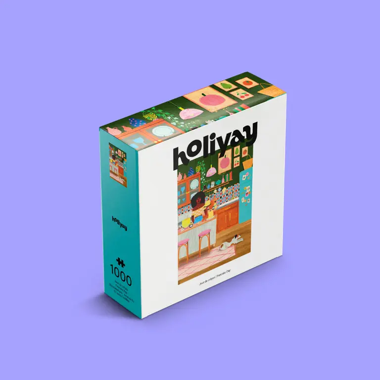 HOLIYAY PUZZLE 1000 PCS - JOURNÉE DE CRÊPES