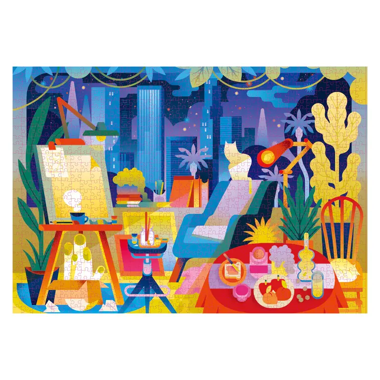 HOLIYAY PUZZLE 1000 PCS - APPARTEMENT STUDIO