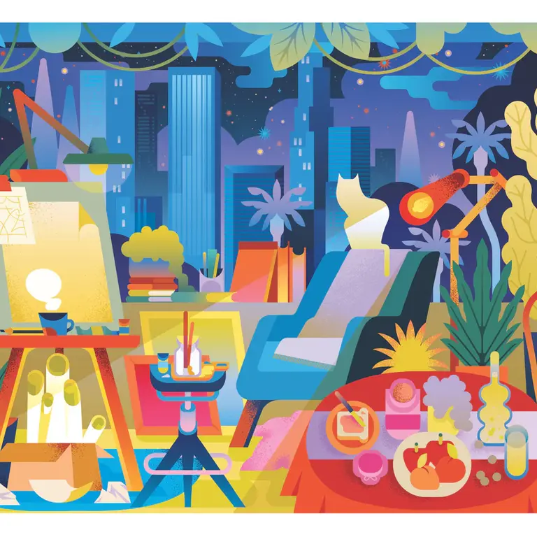 HOLIYAY PUZZLE 1000 PCS - APPARTEMENT STUDIO