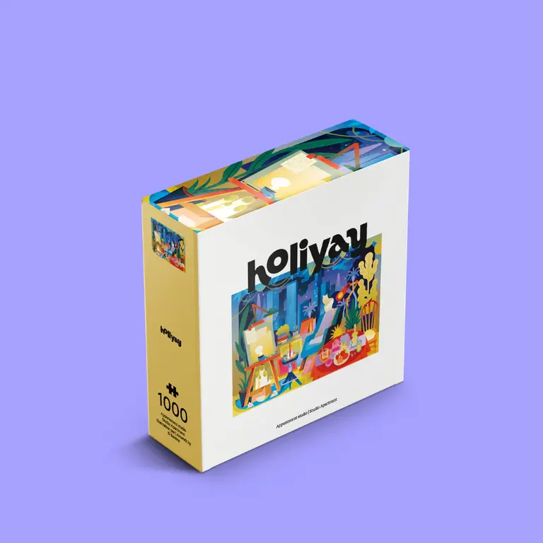 HOLIYAY PUZZLE 1000 PCS - APPARTEMENT STUDIO