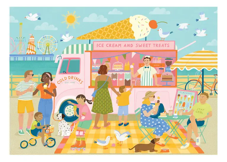 HOLIYAY PUZZLE 1000 PCS - ÉTÉ SUCRÉ