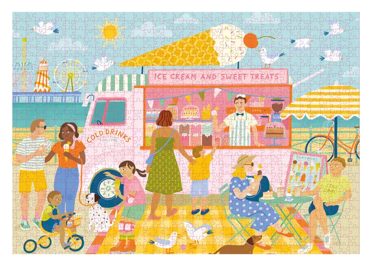 HOLIYAY PUZZLE 1000 PCS - ÉTÉ SUCRÉ