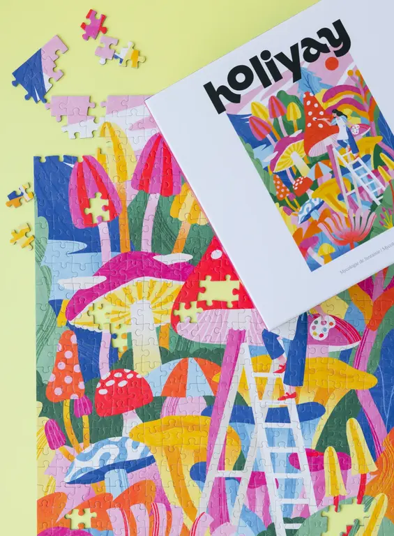 HOLIYAY PUZZLE 500 PCS - MYCOLOGIE FANTAISISTE