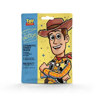 MAD BEAUTY MASQUE EN FEUILLE POUR LE VISAGE TOY STORY - WOODY