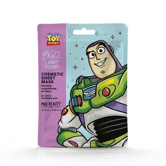 MAD BEAUTY MASQUE EN FEUILLE POUR LE VISAGE TOY STORY - BUZZ