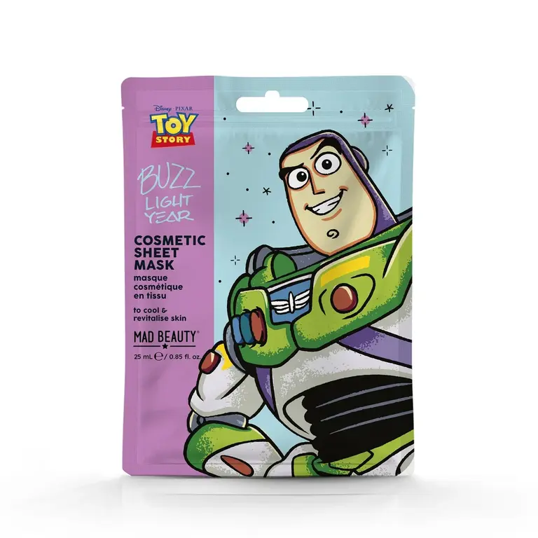 MAD BEAUTY MASQUE EN FEUILLE POUR LE VISAGE TOY STORY - BUZZ