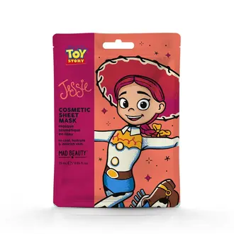 MAD BEAUTY MASQUE EN FEUILLE POUR LE VISAGE TOY STORY - JESSIE