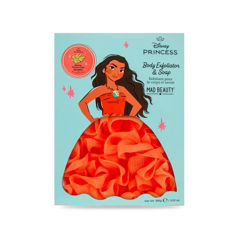 MAD BEAUTY MAD BEAUTY - DUO HOUPETTE ET SAVON PINCESSE - MOANA