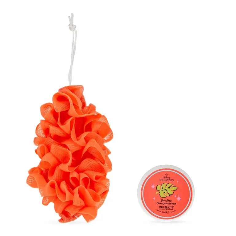 MAD BEAUTY MAD BEAUTY - DUO HOUPETTE ET SAVON PINCESSE - MOANA