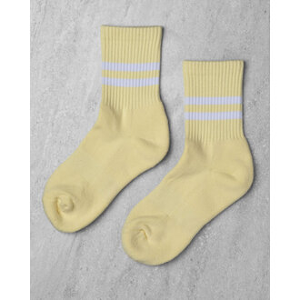 UNIFIED CHAUSSETTES GYM SOCKS - BUTTERCUP