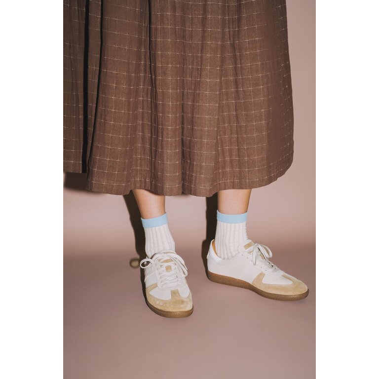 UNIFIED CHAUSSETTES SUNDAYS SOCKS - BLUEBELL STRIPE